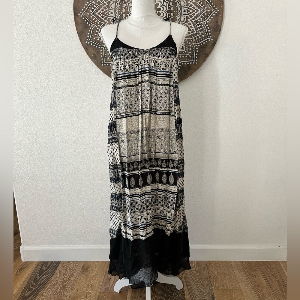 AMERICAN EAGLE bohemian hi/low maxi sundress. Size XS.